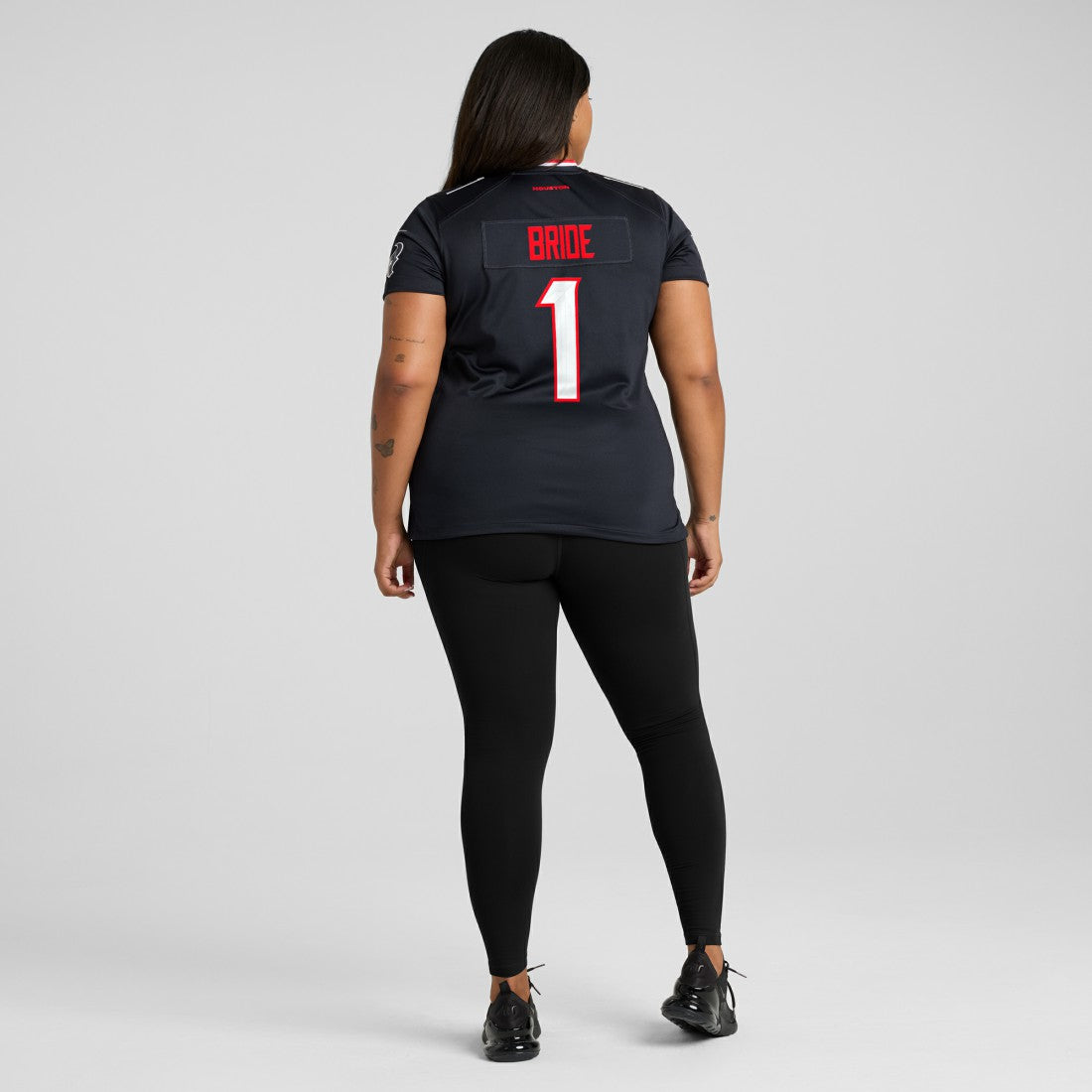 Number 1 Bride Houston Texans Women's Game Jersey - Navy cheap