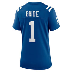 Number 1 Bride Indianapolis Colts Women's Game Jersey - Royal cheap