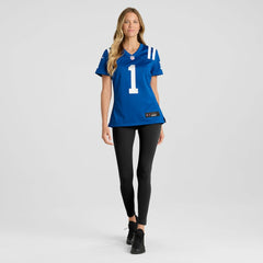 Number 1 Bride Indianapolis Colts Women's Game Jersey - Royal cheap