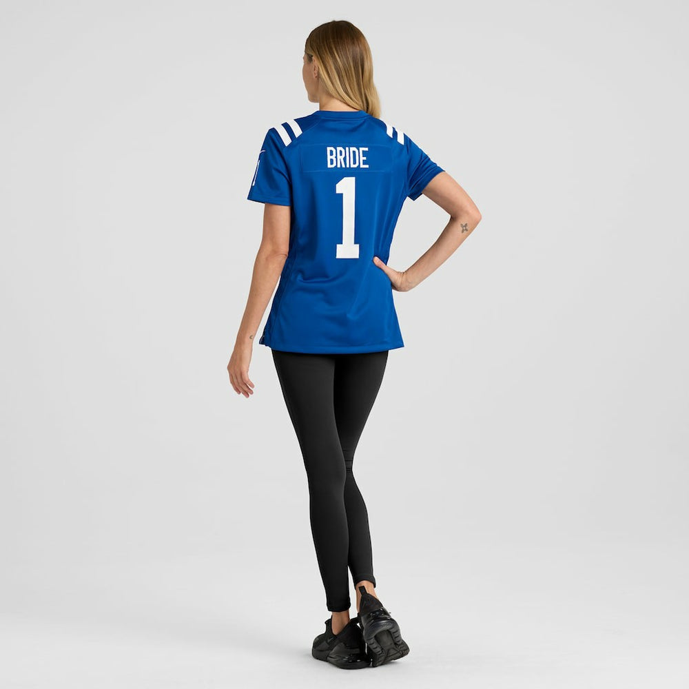 Number 1 Bride Indianapolis Colts Women's Game Jersey - Royal cheap