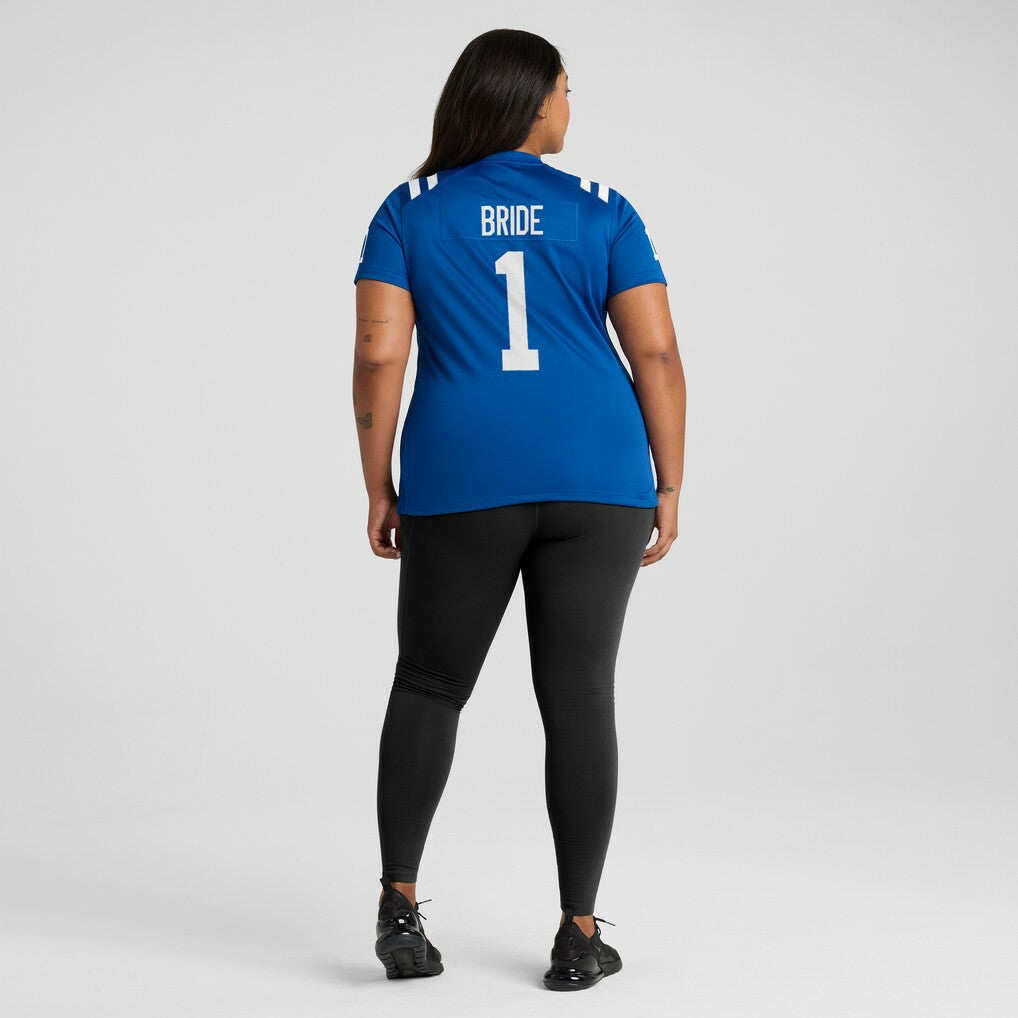 Number 1 Bride Indianapolis Colts Women's Game Jersey - Royal cheap