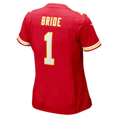 Number 1 Bride Kansas City Chiefs Women's Game Jersey - Red sale