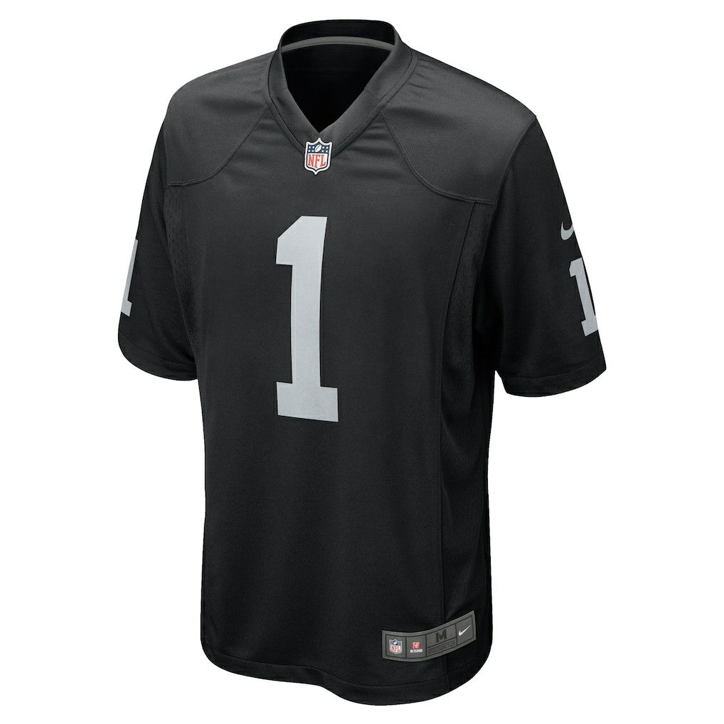 Number 1 Groom Las Vegas Raiders Game Jersey - Black outlet