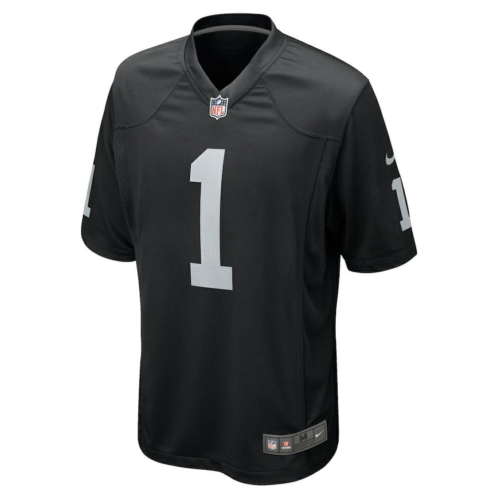 Number 1 Groom Las Vegas Raiders Game Jersey - Black outlet