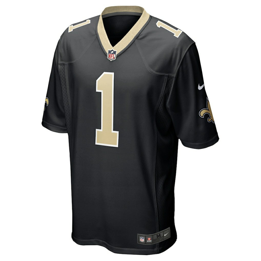Number 1 Groom New Orleans Saints Game Jersey - Black for sale