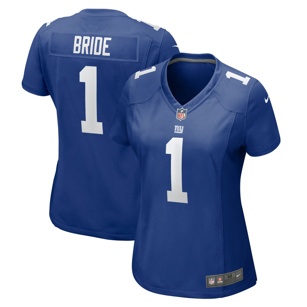Number 1 Bride New York Giants Women's Game Jersey - Royal on sale