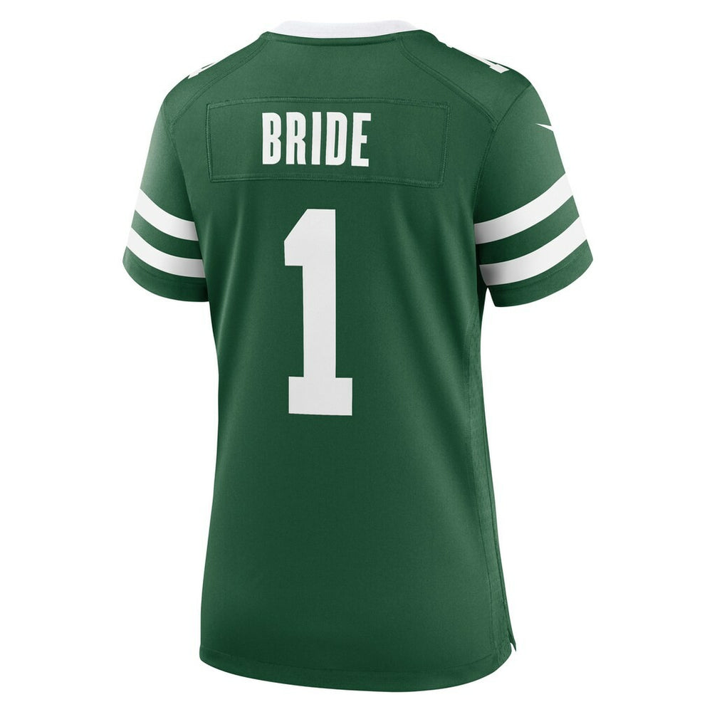 Number 1 Bride New York Jets Women's Game Jersey - Legacy Green cheap
