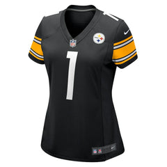 Number 1 Bride Pittsburgh Steelers Women's Game Jersey - Black discount