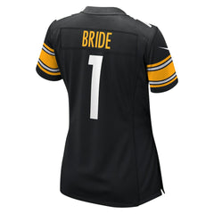 Number 1 Bride Pittsburgh Steelers Women's Game Jersey - Black discount