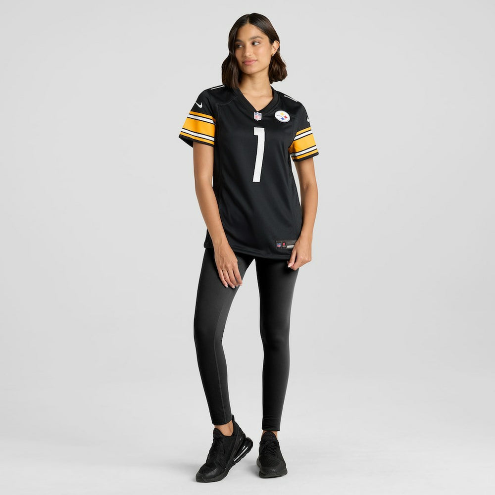 Number 1 Bride Pittsburgh Steelers Women's Game Jersey - Black discount