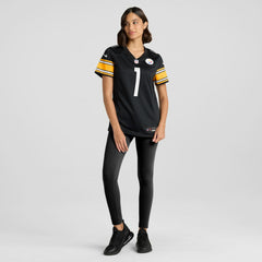 Number 1 Bride Pittsburgh Steelers Women's Game Jersey - Black discount