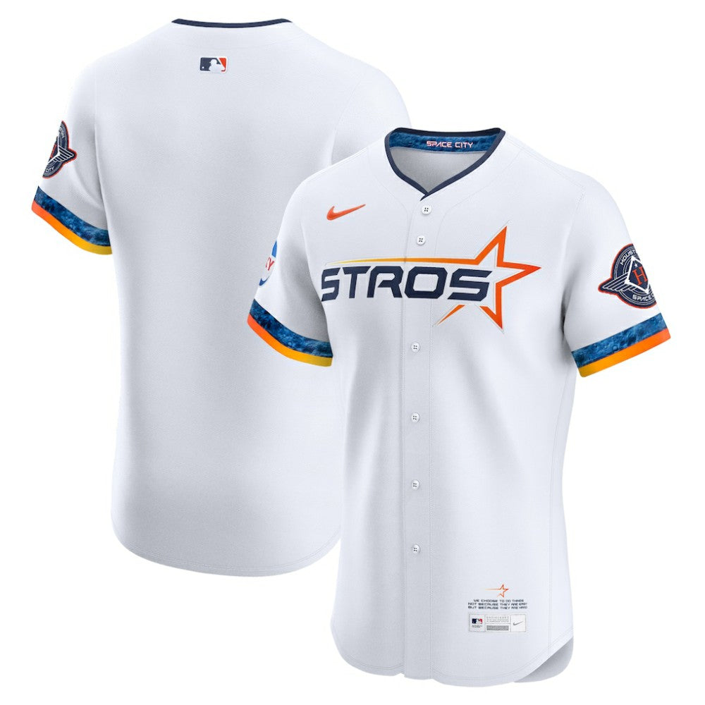 Houston Astros 2025 City Connect Elite Jersey White