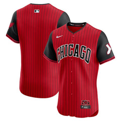 Chicago White Sox 2025 City Connect Elite Jersey Red/Black