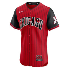Chicago White Sox 2025 City Connect Elite Jersey Red/Black