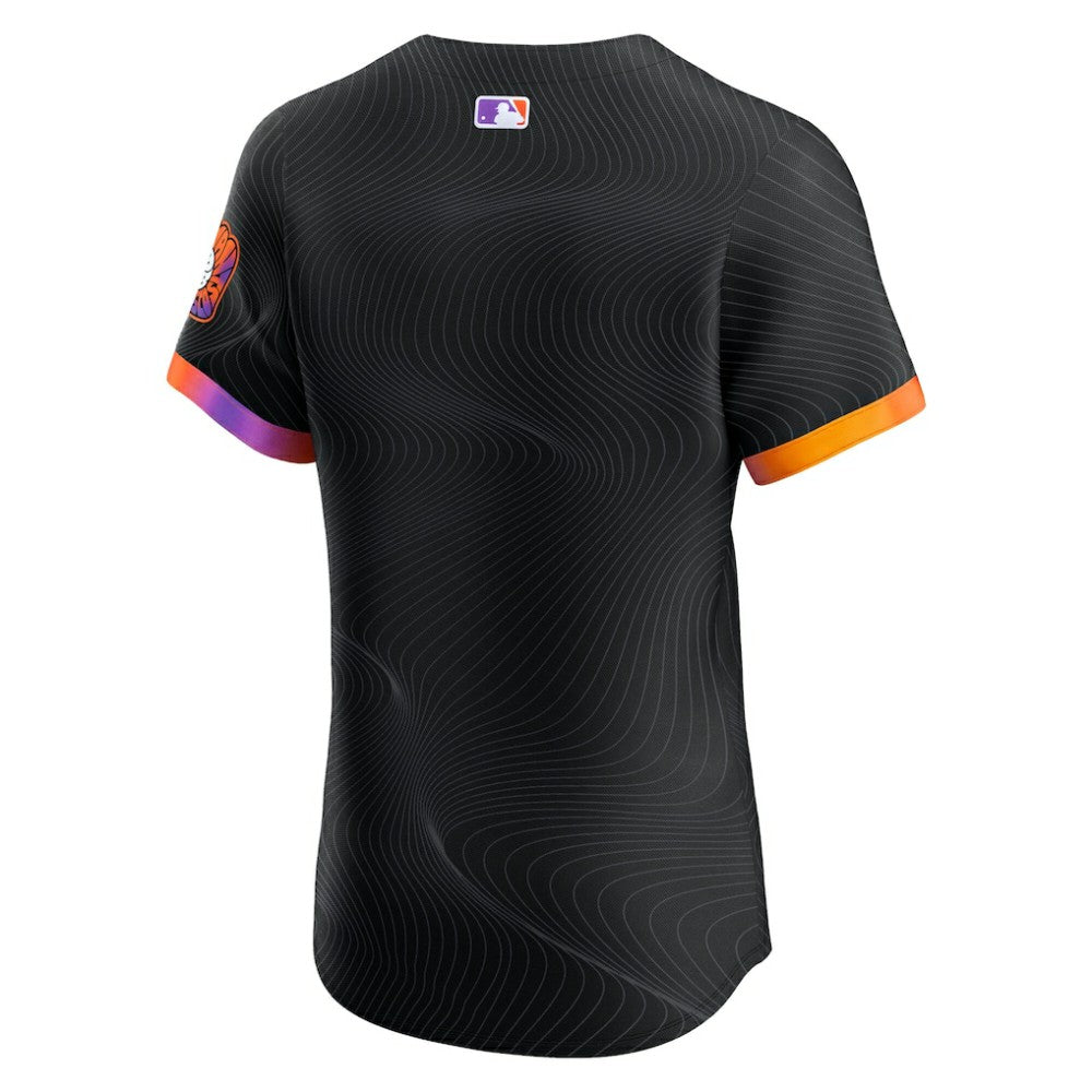 San Francisco Giants 2025 City Connect Elite Jersey Anthracite