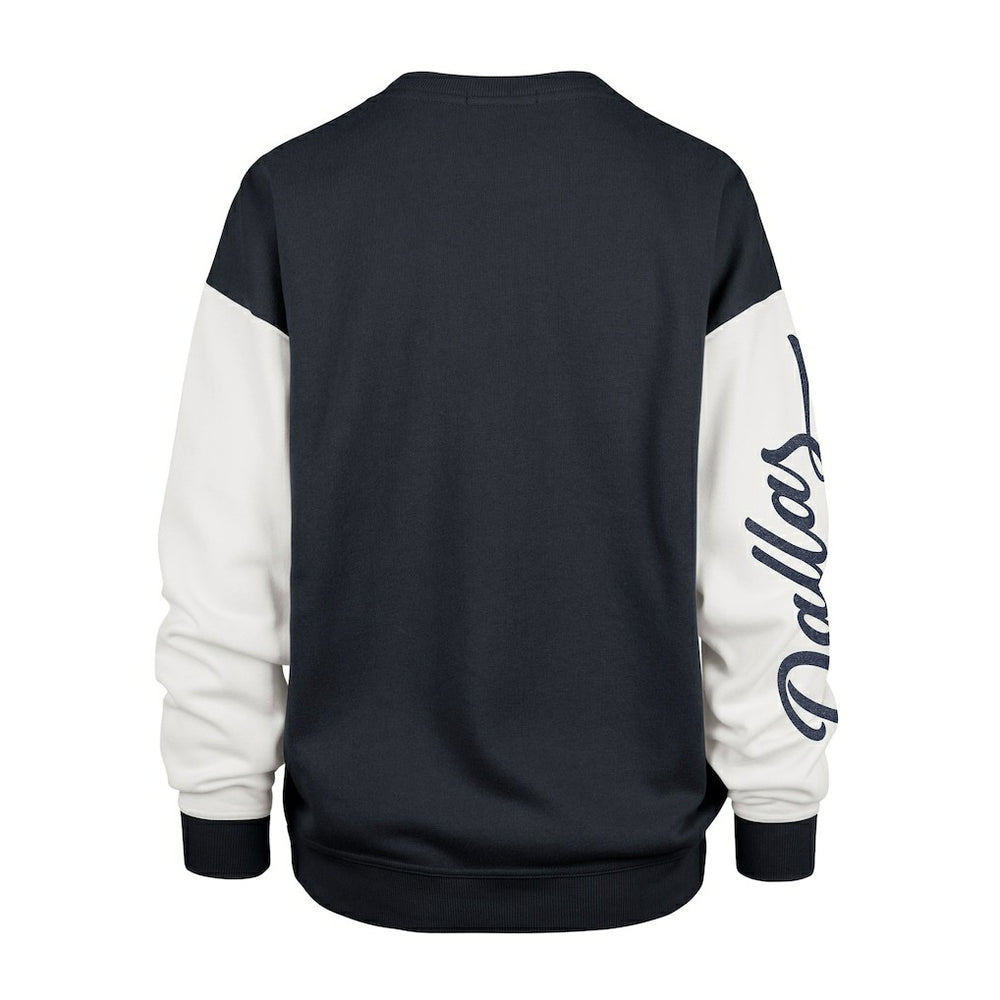 Dallas Cowboys '47 Women's Double Header Rise Andie Pullover Sweatshirt - Blue online