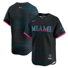 Miami Marlins 2025 City Connect Limited Jersey Black