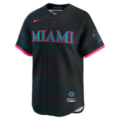Miami Marlins 2025 City Connect Limited Jersey Black
