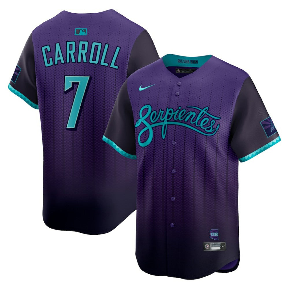Corbin Carroll Arizona Diamondbacks 2025 City Connect Limited Player Jersey Purple