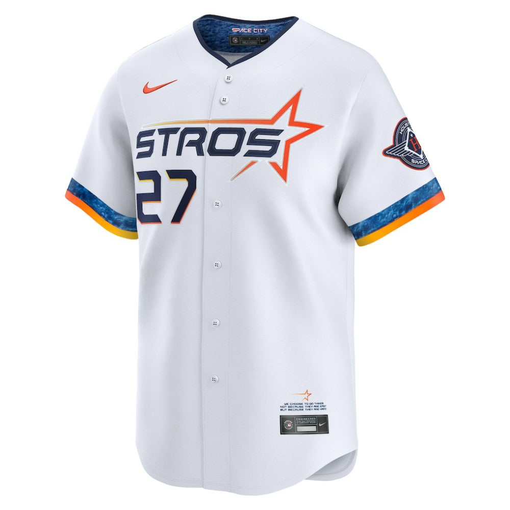 Jose Altuve Houston Astros 2025 City Connect Limited Player Jersey White