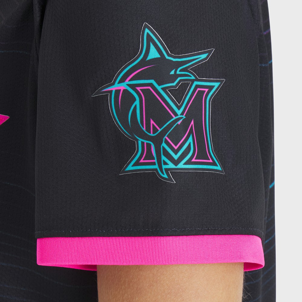 Miami Marlins Women's 2025 City Connect Limited Jersey Black