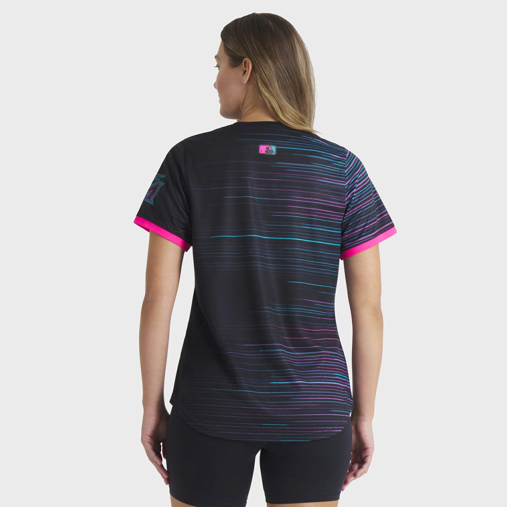 Miami Marlins Women's 2025 City Connect Limited Jersey Black