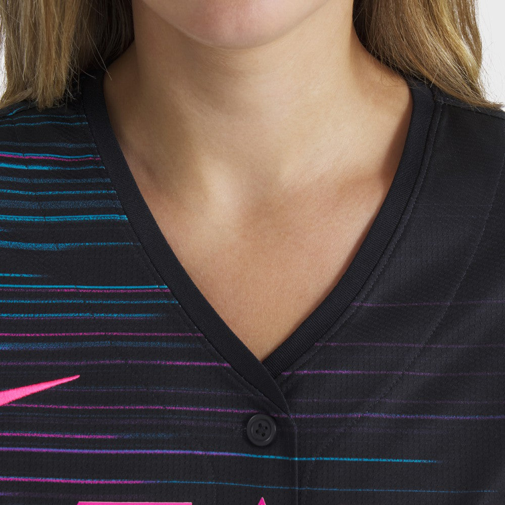 Miami Marlins Women's 2025 City Connect Limited Jersey Black