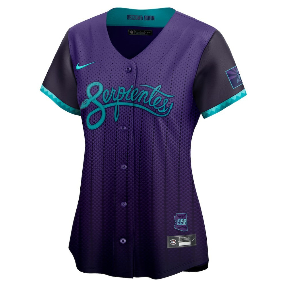 Corbin Carroll Arizona Diamondbacks Women's 2025 City Connect Limited Player Jersey Purple