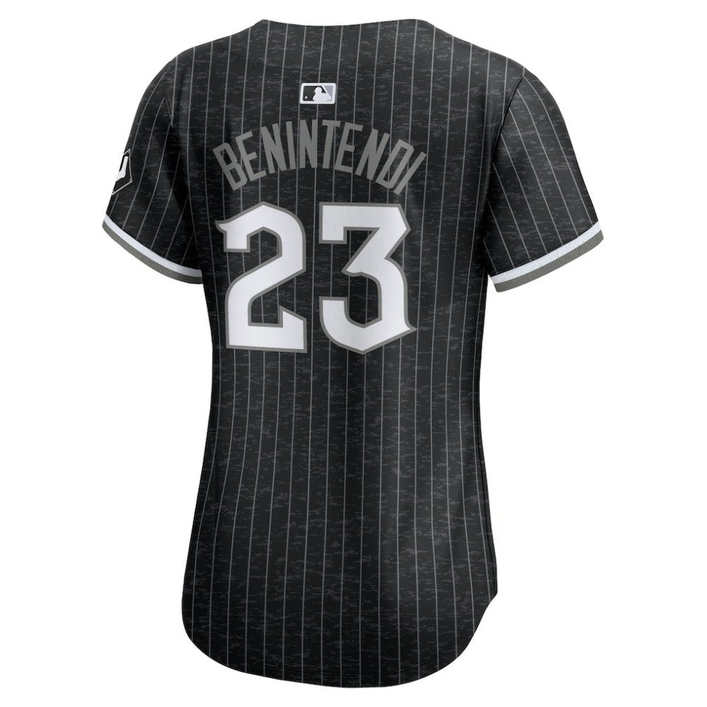 Andrew Benintendi Chicago White Sox Women's City Connect Limited Jersey Black