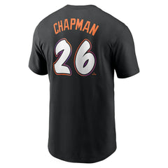 Matt Chapman San Francisco Giants 2025 City Connect Fuse Name & Number T-Shirt Anthracite