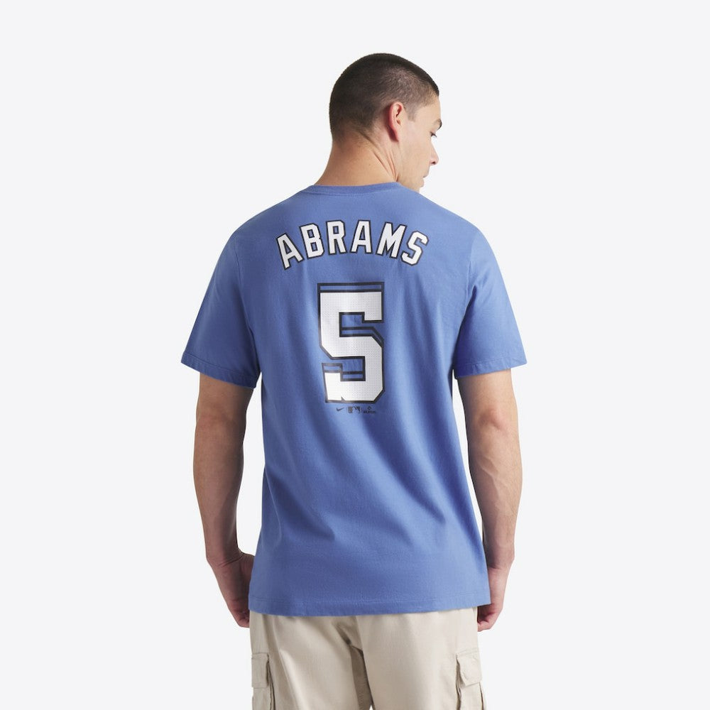 CJ Abrams Washington Nationals 2025 City Connect Fuse Name & Number T-Shirt Blue