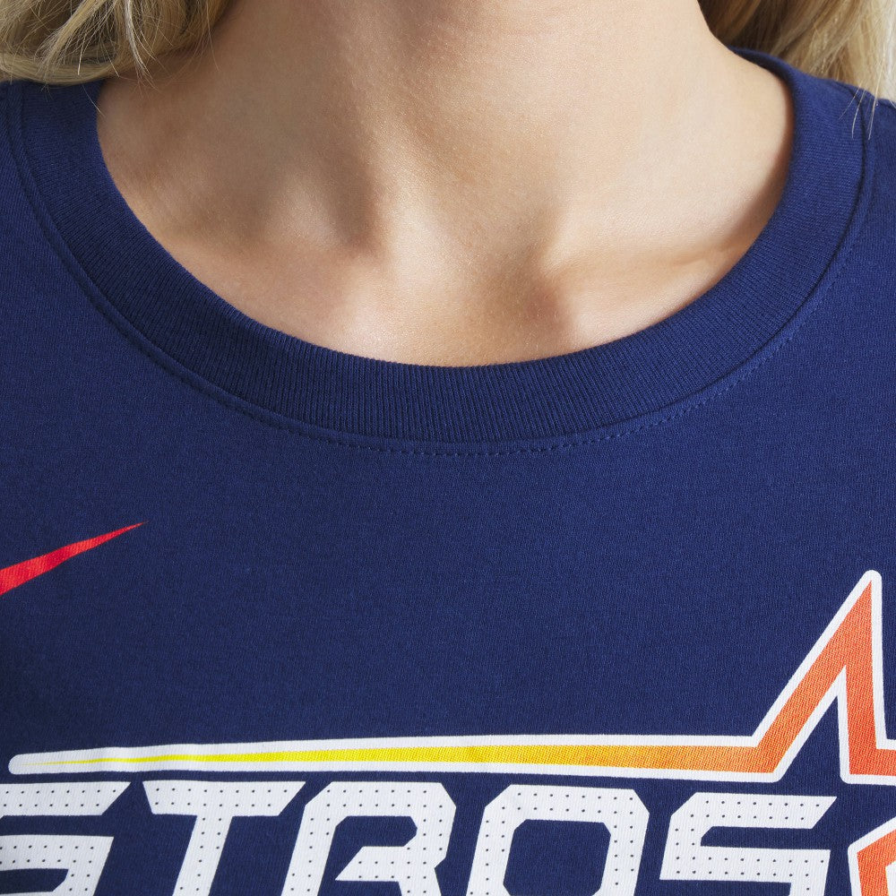 Yordan Alvarez Houston Astros Women's 2025 City Connect Fuse Name & Number T-Shirt Navy