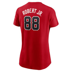 Luis Robert Jr. Chicago White Sox Women's 2025 City Connect Fuse Name & Number T-Shirt Red