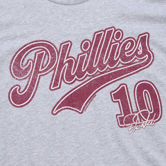 Darren Daulton Philadelphia Phillies Cooperstown Collection Player T-Shirt Heather Gray