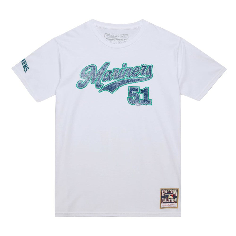 Ichiro Suzuki Seattle Mariners Cooperstown Collection Player T-Shirt White