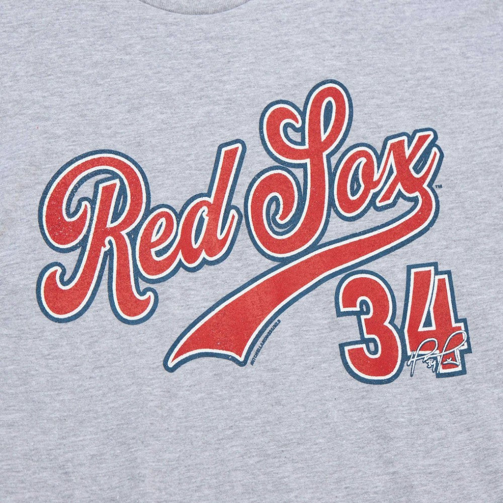 David Ortiz Boston Red Sox Cooperstown Collection Player T-Shirt Grey Heather