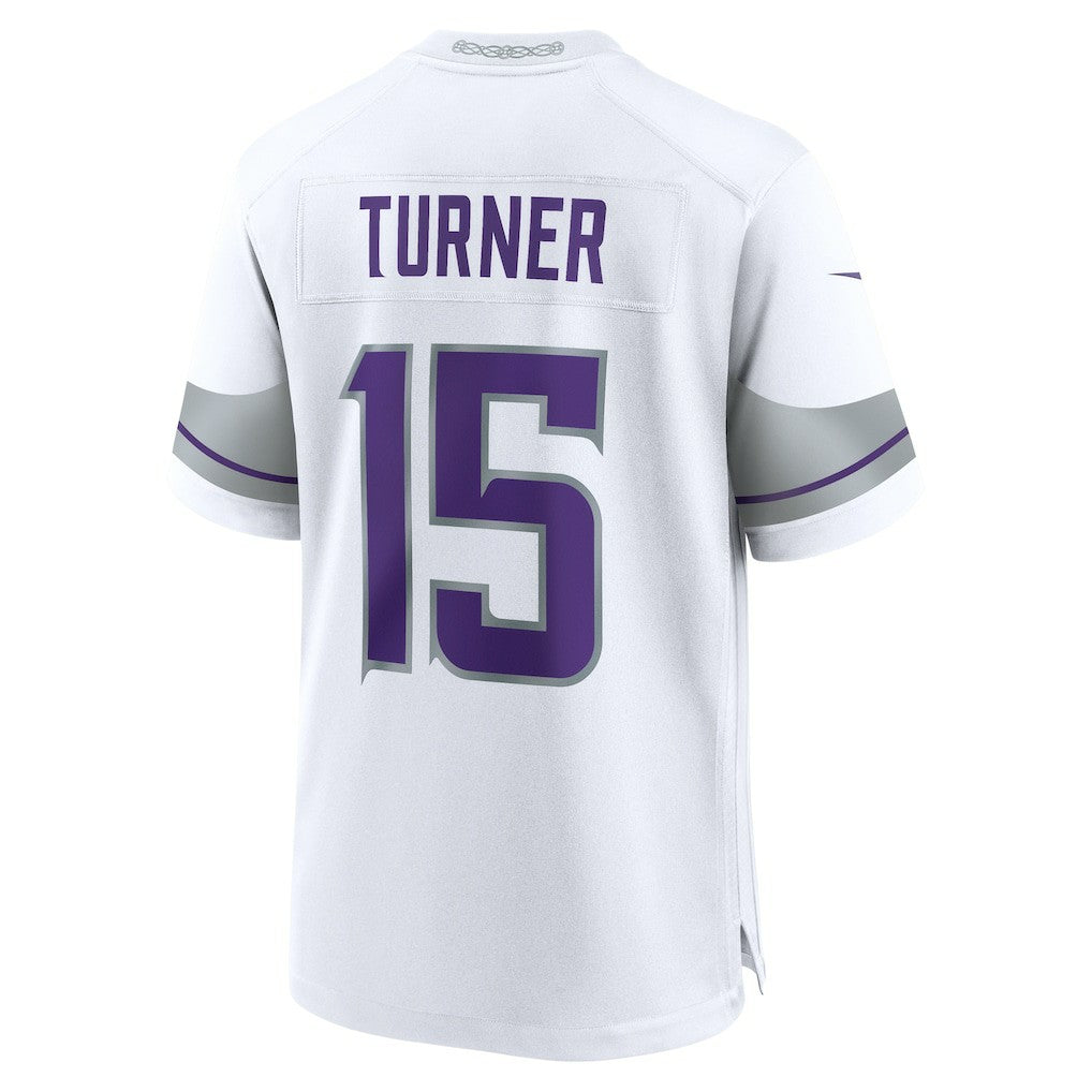 Dallas Turner Minnesota Vikings Alternate Game Jersey - White sale