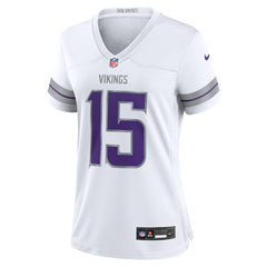 Dallas Turner Minnesota Vikings Women's Alternate Game Jersey - White online
