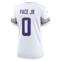 Ivan Pace Jr Minnesota Vikings Women's Alternate Game Jersey - White discount