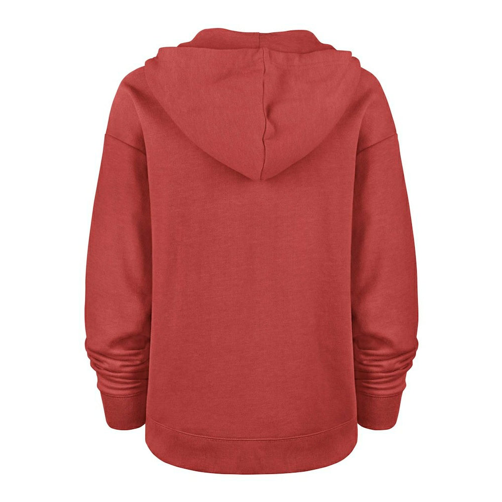 San Francisco 49ers '47 Women's Plus Size Clarity Kennedy Pullover Hoodie - Scarlet sale