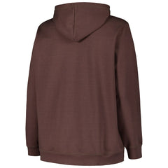 Cleveland Browns '47 Women's Plus Size Clarity Kennedy Pullover Hoodie - Brown discount