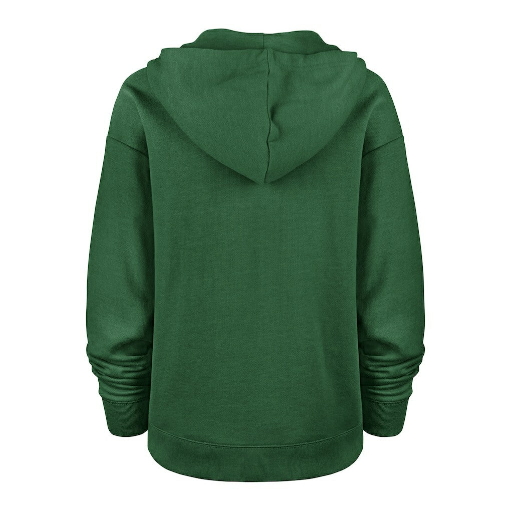 New York Jets '47 Women's Plus Size Clarity Kennedy Pullover Hoodie - Kelly Green discount