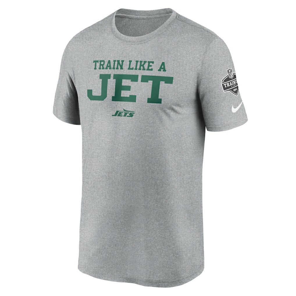 New York Jets 2024 NFL Training Camp Legend Performance T-Shirt - Heather Gray outlet