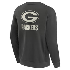 Green Bay Packers Elements Future Ground Lettering Pullover Sweatshirt - Charcoal cheap