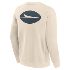 New York Jets Elements Future Ground Lettering Pullover Sweatshirt - Cream on sale