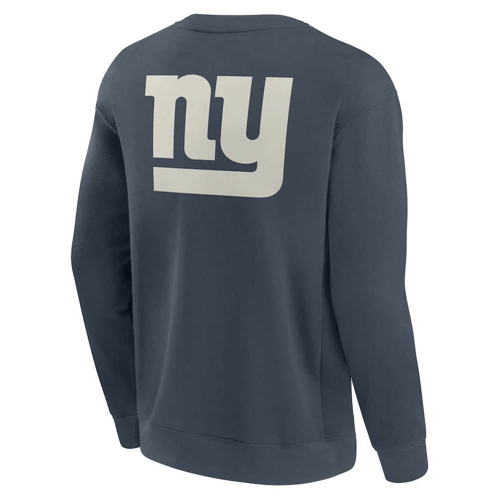 New York Giants Elements Future Ground Lettering Pullover Sweatshirt - Navy discount