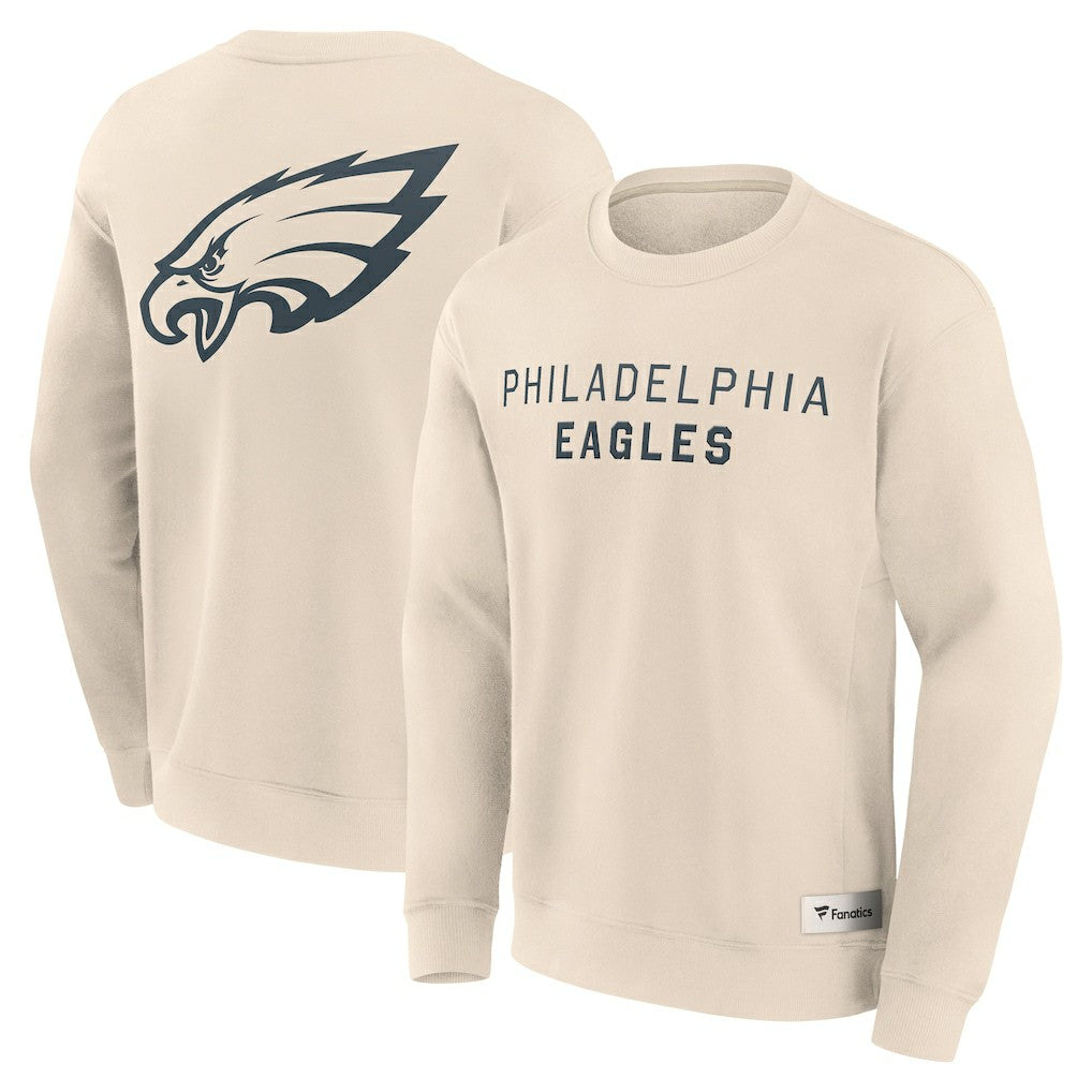 Philadelphia Eagles Elements Future Ground Lettering Pullover Sweatshirt - Cream cheap