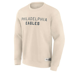 Philadelphia Eagles Elements Future Ground Lettering Pullover Sweatshirt - Cream cheap