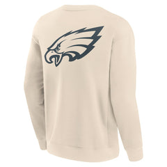 Philadelphia Eagles Elements Future Ground Lettering Pullover Sweatshirt - Cream cheap