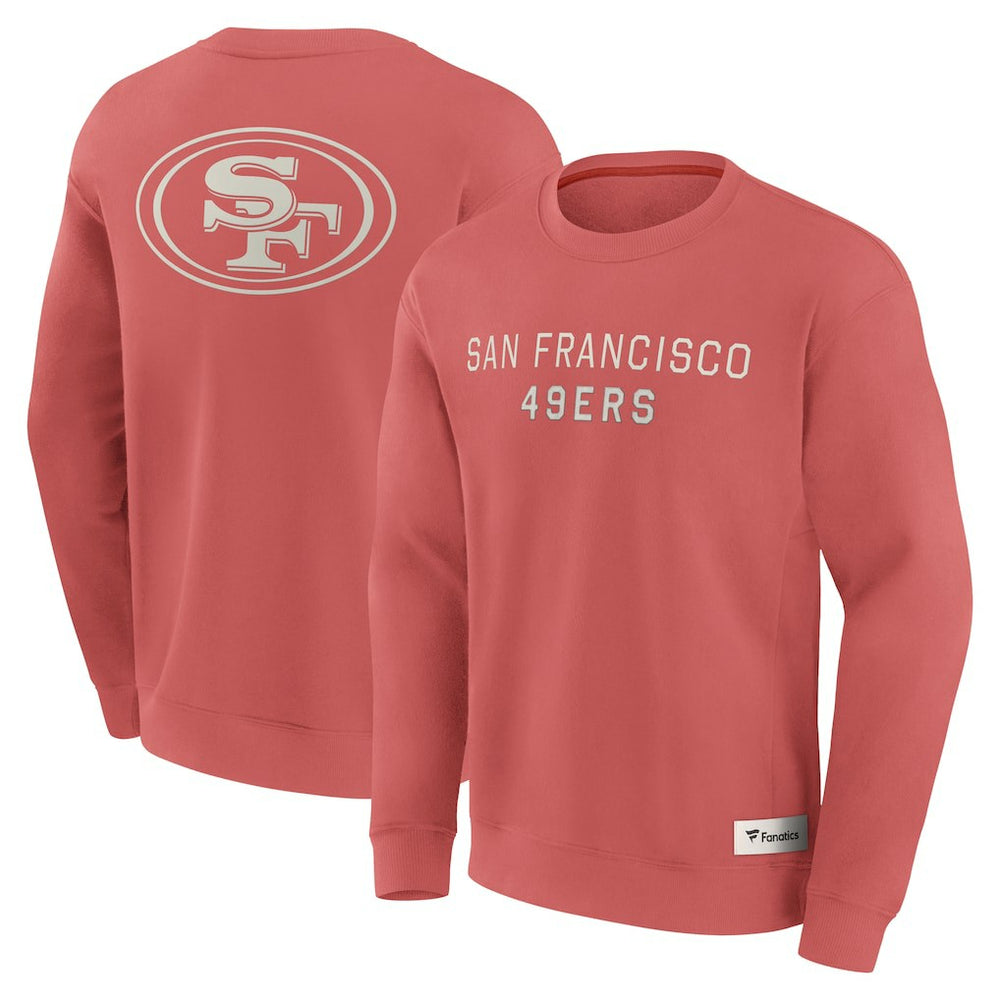 San Francisco 49ers Elements Future Ground Lettering Pullover Sweatshirt - Red on sale